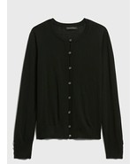 Banana Republic Cardigan Sweater Washable Merino Wool RED, BLACK,TAN NEW... - $109.45 CAD