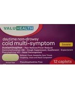 Cold Multi-Symptom Severe Daytime Non-Drowsy, 12 Caplets - $3.46