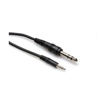 HosaTech CMS-103 3ft 3.5mm TRS to 1/4 inch TRS Stereo Interconnect Cable  - £11.99 GBP