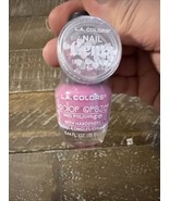 L.A. Colors Color Craze Nail Polish With Nail Gems Pink Petals - $120.44 CAD