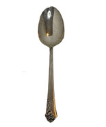 Heirloom Sterling By Oneida Damask Rose Silver Serving Spoon No Monogram - $1,332.57 MXN