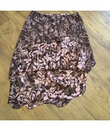 2 N 1 Reversable Midi Skirt Floral Print - $266.66 MXN