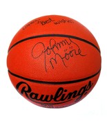 Texas Longhorns JOHNNY MOORE Signed NCAA Final Four Rawlings Basketball ... - $97.62 CAD