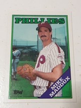 Mike Maddux Philadelphia Phillies 1988 Topps Card #756 - £0.77 GBP
