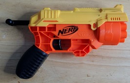 Nerf Alpha Strike 6 Shot Toy Soft Dart Gun E8341 Orange Yellow Black - £9.67 GBP