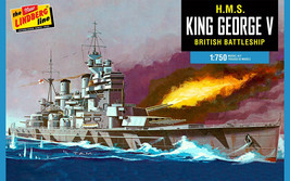 1:750 HMS King George V  | HL447/12 | Lindberg Model Company - $10.89