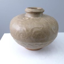 15th Century Thai Sawankhalok Kiln Celadon Jar - £312.58 GBP