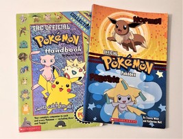The Official Pokémon Handbook 1999 &amp; Pokémon Pokedex Lot of 2 Books - £9.49 GBP