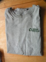 Bonsal American Oldcastle Men&#39;s XL Grey T Shirt - £6.21 GBP