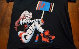 Harley Quinn Graphic T-Shirt Black Mens Size Medium Batman DC Hammer Spe... - $14.00