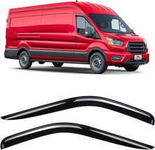 Voron Glass Tape-on Extra Durable Rain Guards Ford Transit 2014-2025 - $38.00