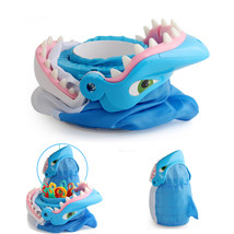 Table Biting Shark Trick Toy Parent Kid Interactive Game Toy - £42.63 GBP