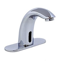 Hands Free Automatic Sensor Bathroom Faucet Chrome Finish by Cascada Showers - £340.21 GBP