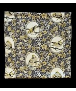 Stratford Home Throw Pillow Cover Mustard Yellow Birds Floral Print 18x1... - €21,07 EUR