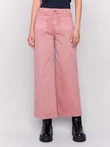 Charlie B cropped flare pants in Woodrose - £45.78 GBP