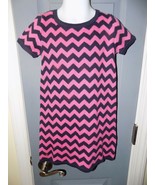 Lilly Pulitzer Little Santana Sweater Dress Hotty Pink Dazzle Stripe Siz... - £32.39 GBP