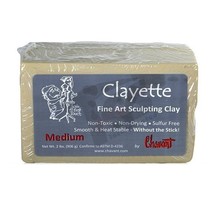 Chavant Clay - Clayette Medium - Sculpting and Modeling Clay (1/4 Case) - £68.41 GBP
