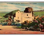 Pueblo Park of Red Rocks Denver Colorado CO Linen Postcard Z2 - £2.33 GBP