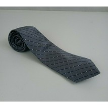 Stafford Silver Tie With Blue Horizontal Stripes - £12.96 GBP