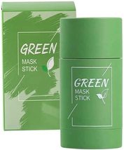  Green Tea Mask Stick for Face, Purifying Solid Green Clay Stick Mask For Blackh - £22.41 GBP
