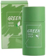  Green Tea Mask Stick for Face, Purifying Solid Green Clay Stick Mask Fo... - £22.77 GBP