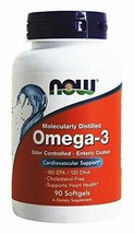 Molecularly Distilled Omega-3 1000 mg 90 Softgels - £10.93 GBP
