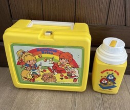 Rainbow Brite Lunchbox With Thermos Vintage 1984 AS IS - £27.42 GBP