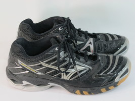 Mizuno Wave Lightning 7 Volleyball Shoes Women’s Size 10.5 US EUC Black - £27.66 GBP