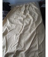 Mid Century Modern Gold Sears Perma Prest Drapes Curtains 2 Panels 83&quot;x4... - €60,18 EUR