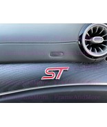 1x 3D ST (Red) Metal Made Dashboard Emblem Badge Interior Exterior For E... - $13.30