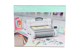 Sizzix Big Shot Plus Starter Kit With Exclusive Dies And An Embossing Folder, Wh - $402.32