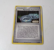 Pokémon Trainer Mysterious Fossil HP 50 79/92 Holo Stamped EX Legend Mak... - $4.00