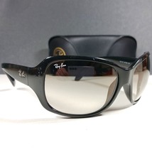 Ray Ban RB 4118 601/32 2N Black Sunglasses Gradient Lenses w/Case Italy - £64.47 GBP