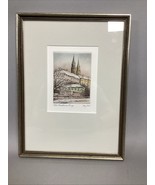 Framed Cologne Cathedral, Germany - 11.25x8.5” - $34.33 CAD