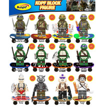 8PCS Teenage Mutant Ninja Turtles series Lego toy doll set gift - £19.10 GBP
