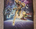 Metroid Prime 3: Corruption 15.5&#39;&#39;x11.5&#39;&#39; Double Sided Poster Samus Aran - $12.10