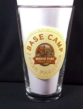 Mirror Pond Pale Ale pint glass Base Camp for beer fanatics - $9.26