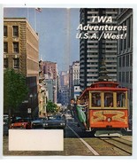 TWA Adventures USA ? West Booklet 1960&#39;s One Armed Bandits  - £21.80 GBP