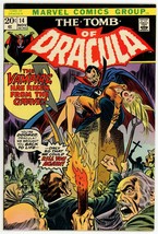 The Tomb of Dracula 14 NM 9.2 Marvel 1973 Bronze Age Blade - £138.48 GBP
