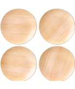 Room Essentials™ ~ Set of Four (4) ~ NATURAL~ Melamine ~ 8.5&quot; Salad Plates - $41.03 CAD