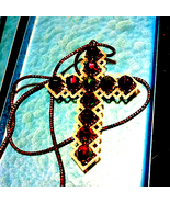 Beautiful Handmade MULTICOLORED Cross - $277.07 MXN