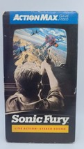 1987 Action Max Game Video VHS TAPE - Sonic Fury WOW - £11.58 GBP