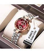 Luxury Womens Diamond Quartz Watch Waterproof  Stainless Steel - $59.60 CAD+