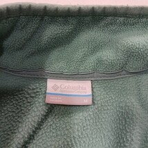 Columbia XL4503 Women's M Benton Springs Snap Fleece Pullover Green Sweatshirt image 3