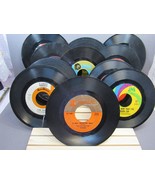 RECORDS 45s Vintage Mixed Set of 11 Sleeved Well Played &quot;A WELL RESPECTE... - $25.77