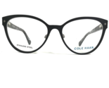 Cole Haan CH5022 001 BLACK Gafas Monturas Carey Ojo de Gato Full Borde 5... - $41.71