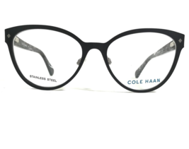 Cole Haan CH5022 001 BLACK Gafas Monturas Carey Ojo de Gato Full Borde 51-16-135 - £33.34 GBP