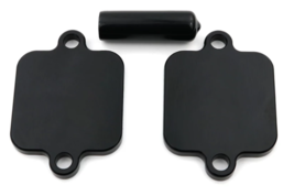 Smog Block Off Plates For Kawasaki ZX-10R 16-20 Z900RS 18-20 H2 H2R/SE 1... - $34.99