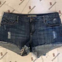 XXI distressed cutoff jean shorts - £12.64 GBP