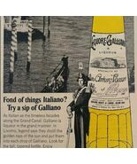 1965 Galliano Liqueur Livorno Italian Advertisement Liquor Distillery DWLL7 - $367.17 MXN